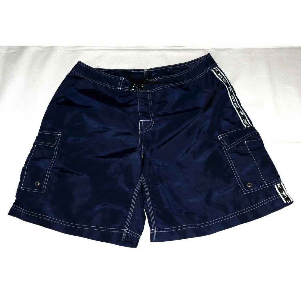 Pelagic Hook Up Men's Fishing Performance Outdoor Nylon Board Shorts Size 38